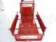 GeoTech Pro GeoPorter 330E BS - Carretilla de orugas con caja extensible y 4 rodillos - 300 kg