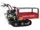 GeoTech Pro GeoPorter 330E BS - Carretilla de orugas con caja extensible y 4 rodillos - 300 kg