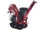 GeoTech Pro GeoPorter 330E BS - Carretilla de orugas con caja extensible y 4 rodillos - 300 kg