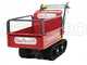 GeoTech Pro GeoPorter 330E BS - Carretilla de orugas con caja extensible y 4 rodillos - 300 kg
