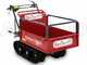 GeoTech Pro GeoPorter 330E BS - Carretilla de orugas con caja extensible y 4 rodillos - 300 kg