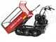 GeoTech Pro GeoPorter 330E BS - Carretilla de orugas con caja extensible y 4 rodillos - 300 kg