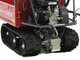 GeoTech Pro GeoPorter 330E BS - Carretilla de orugas con caja extensible y 4 rodillos - 300 kg