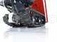 GeoTech Pro GeoPorter 330E BS - Carretilla de orugas con caja extensible y 4 rodillos - 300 kg