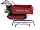 Carretilla de orugas GeoTech Pro GeoPorter 530E BS CR950, caja extensible, capacidad 500 Kg