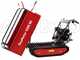 Carretilla de orugas GeoTech Pro GeoPorter 530E BS CR950, caja extensible, capacidad 500 Kg