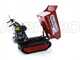 Carretilla de orugas GeoTech Pro GeoPorter 530D BS Hydro - 12 HP, Caja dumper hidr&aacute;ulica 500kg