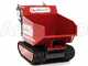 Carretilla de orugas GeoTech Pro GeoPorter 530D BS Hydro - 12 HP, Caja dumper hidr&aacute;ulica 500kg
