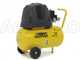 Abac Pole Position B15 - Compresor de aire el&eacute;ctrico con ruedas - Motor 1.5 HP - 24 L sin aceite
