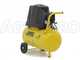 Abac Pole Position B15 - Compresor de aire el&eacute;ctrico con ruedas - Motor 1.5 HP - 24 L sin aceite