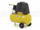 Abac Pole Position B15 - Compresor de aire el&eacute;ctrico con ruedas - Motor 1.5 HP - 24 L sin aceite