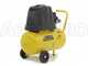 Abac Pole Position B15 - Compresor de aire el&eacute;ctrico con ruedas - Motor 1.5 HP - 24 L sin aceite