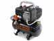 Black &amp; Decker BD195 6 NK - Compresor de aire el&eacute;ctrico port&aacute;til monof&aacute;sico, sin aceite - Motor 1.5 HP - 6 L