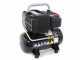 Black &amp; Decker BD195 6 NK - Compresor de aire el&eacute;ctrico port&aacute;til monof&aacute;sico, sin aceite - Motor 1.5 HP - 6 L