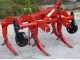 Subsolador agr&iacute;cola para tractor AgriEuro serie 200 Media de 5 brazos - Con ruedas de acero