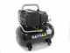 Black &amp; Decker BD195 12 NK - Compresor de aire el&eacute;ctrico port&aacute;til monof&aacute;sico, sin aceite - Motor 1.5 HP - 12 L