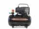 Black &amp; Decker BD195 12 NK - Compresor de aire el&eacute;ctrico port&aacute;til monof&aacute;sico, sin aceite - Motor 1.5 HP - 12 L