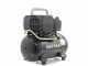 Black &amp; Decker BD195 12 NK - Compresor de aire el&eacute;ctrico port&aacute;til monof&aacute;sico, sin aceite - Motor 1.5 HP - 12 L