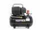 Black &amp; Decker BD195 12 NK - Compresor de aire el&eacute;ctrico port&aacute;til monof&aacute;sico, sin aceite - Motor 1.5 HP - 12 L