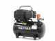 Black &amp; Decker BD195 12 NK - Compresor de aire el&eacute;ctrico port&aacute;til monof&aacute;sico, sin aceite - Motor 1.5 HP - 12 L