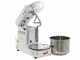 Famag Grilletta IM 5S/230 1 Velocidad - Amasadora de espiral 5 Kg con cabezal abatible