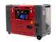 GeoTech Pro DGP8500SE-3 - Generador de corriente silencioso con ruedas y AVR 6 kW - Continua 5.5 kW Full-Power + ATS monof&aacute;sico