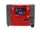 GeoTech Pro DGP8500SE-3 - Generador de corriente silencioso con ruedas y AVR 6 kW - Continua 5.5 kW Full-Power + ATS monof&aacute;sico