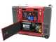 GeoTech Pro DGP8500SE-3 - Generador de corriente silencioso con ruedas y AVR 6 kW - Continua 5.5 kW Full-Power + ATS monof&aacute;sico