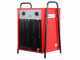 GeoTech EH 2200 T - Generador de aire caliente el&eacute;ctrico con ventilador - 22 kW - trif&aacute;sico