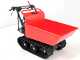 Carretilla de orugas motorizada AMA TAG300TD, caja dumper, capacidad 300 kg