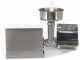 Trituradora de tomate el&eacute;ctrica AE-SM3 INOX con motor el&eacute;ctrico - 375W - 0.5 Hp