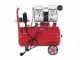 GeoTech S-AC 24.8.10 - Compresor de aire el&eacute;ctrico silencioso 24 l sin aceite - Motor 1 hp