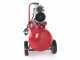 GeoTech S-AC 50.8.10 - Compresor de aire el&eacute;ctrico silencioso - 50 lt sin aceite - motor 1 HP