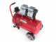GeoTech S-AC 50.8.10 - Compresor de aire el&eacute;ctrico silencioso - 50 lt sin aceite - motor 1 HP
