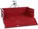 Caj&oacute;n de transporte para tractor GeoTech TRP 140 - basculante - 3 laterales abatibles