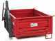 Caj&oacute;n de transporte para tractor GeoTech TRP 140 - basculante - 3 laterales abatibles