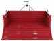 Caj&oacute;n de transporte para tractor GeoTech TRP 140 - basculante - 3 laterales abatibles