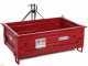 Caj&oacute;n de transporte para tractor GeoTech TRP 140 - basculante - 3 laterales abatibles