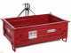 Caj&oacute;n de transporte para tractor GeoTech TRP 160 - basculante - 3 laterales abatibles