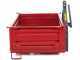 Caj&oacute;n de transporte para tractor GeoTech TRP 160 - basculante - 3 laterales abatibles