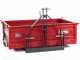 Caj&oacute;n de transporte para tractor GeoTech TRP 160 - basculante - 3 laterales abatibles