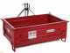 Caj&oacute;n de transporte para tractor GeoTech TRP 160 - basculante - 3 laterales abatibles