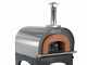 Horno de le&ntilde;a de exterior Cibus INOX 800 - 5 pizzas