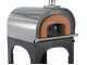 Horno de le&ntilde;a de exterior Cibus INOX 800 - 5 pizzas