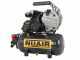 Nuair FU 227/8/6E - Compresor de aire el&eacute;ctrico compacto port&aacute;til - Motor 2 HP - 6 l