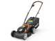 Worx WG779E - Cortac&eacute;sped de bater&iacute;a - 2x20V/2,5Ah - Corte 34 cm
