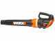 Worx WG779E - Cortac&eacute;sped de bater&iacute;a - 2x20V/2,5Ah - Corte 34 cm