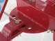 Cuchilla niveladora para tractor GeoTech DL120 giratoria de 360&deg; y brazo orientable