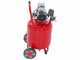 GeoTech S-AC50V-8-10 - Compresor de aire el&eacute;ctrico sin aceite - Motor 1 HP - 50 l Vertical Silencioso