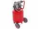 GeoTech S-AC50V-8-10 - Compresor de aire el&eacute;ctrico sin aceite - Motor 1 HP - 50 l Vertical Silencioso